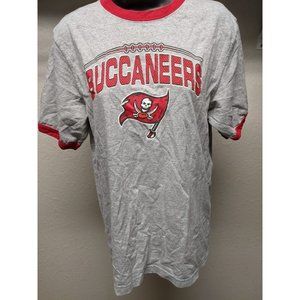 Tampa Bay Buccaneers Shirt Adult XXL (18) Ringer NFL Apparel Bucs
